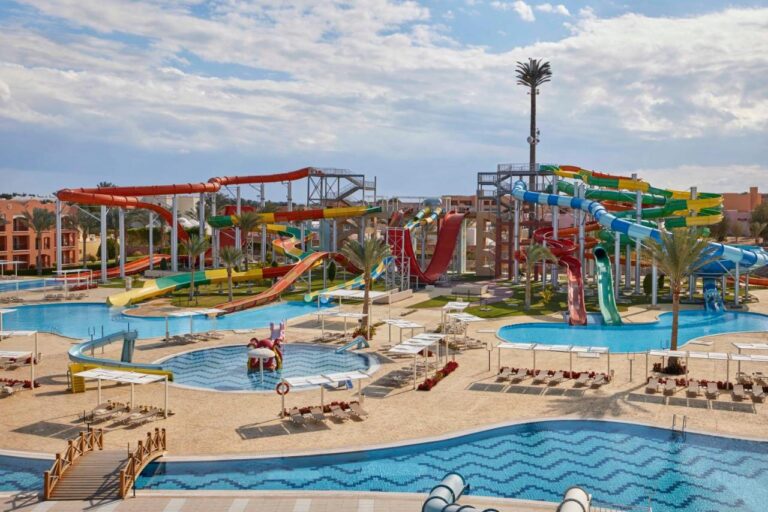 Jaz dar El Madina in Marsa Alam overzicht van het waterpark