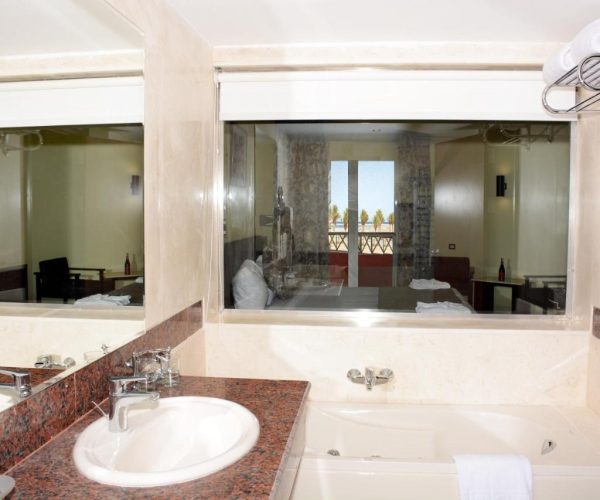 Casa Mare Resort in Marsa Alam de badkamer van een van de kamers