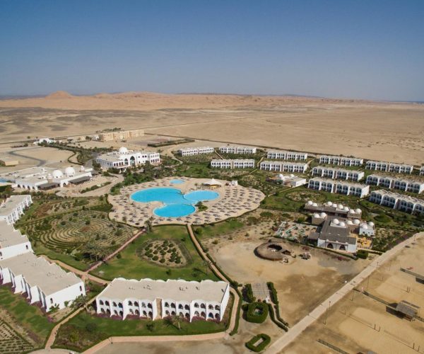 Gorgonia Beach Resort Marsa Alam de overview van het resort