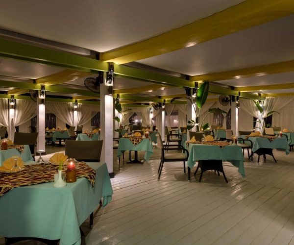 Hilton Marsa Alam Nubian in Marsa Alam het restaurant van het resort