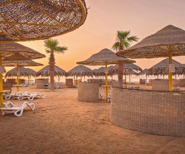 Hilton Marsa Alam Nubian in Marsa Alam op het strand van het resort