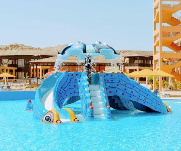 Pickalbatros Portofino Vita Resort in Marsa Alam het kinderbad van het resort