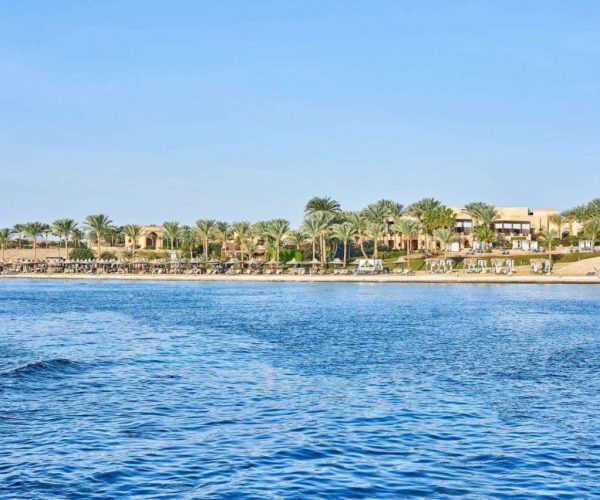 Steigenberger Coraya Beach in Marsa Alam het strand van het resort